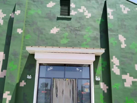 海口地面数码迷彩漆施工注意事项