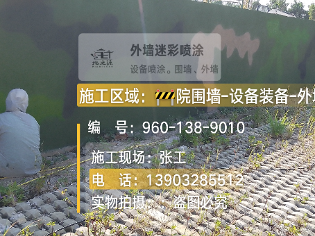 海口外墙迷彩漆材料价约 45-60 元 /k